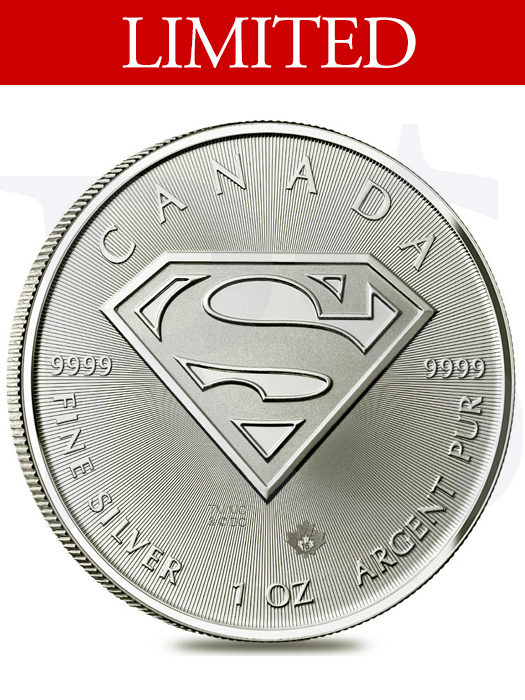 superman silver coin for sale