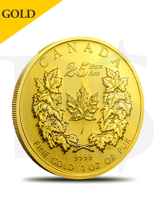 canadian maple leaf 1 oz gold coin
